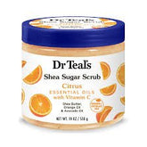Dr Teal'S Shea Sugar Scrub Citrus Essential Oils With Vitamin C 538G
